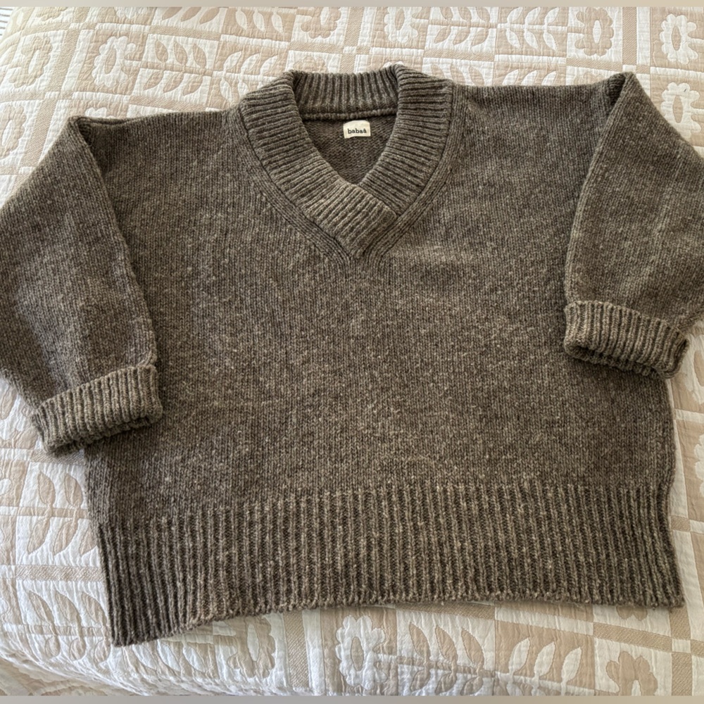 Babaa Jumper no.87, dark mist.